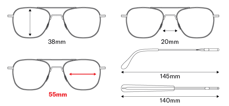 How to Measure Your Face to Find Your Sunglasses Size