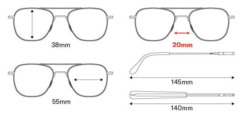 How to Measure Your Face to Find Your Sunglasses Size